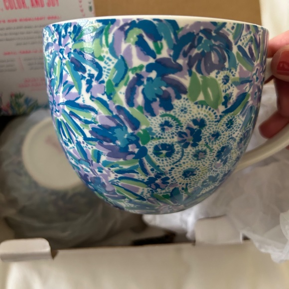 Lilly Pulitzer Kitchen Lilly Pulitzer Coffee Mugs Set Of 2 Poshmark